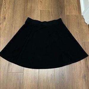 Divided M black skater skirt